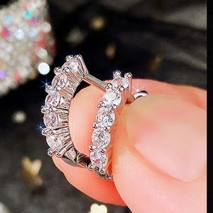 💎Petite Diamond Huggies Mini Hoop Earrings💎